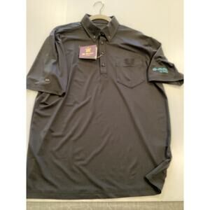 Brand New Men's GMAC by Kartel Grey Golf Shirt Size Medium